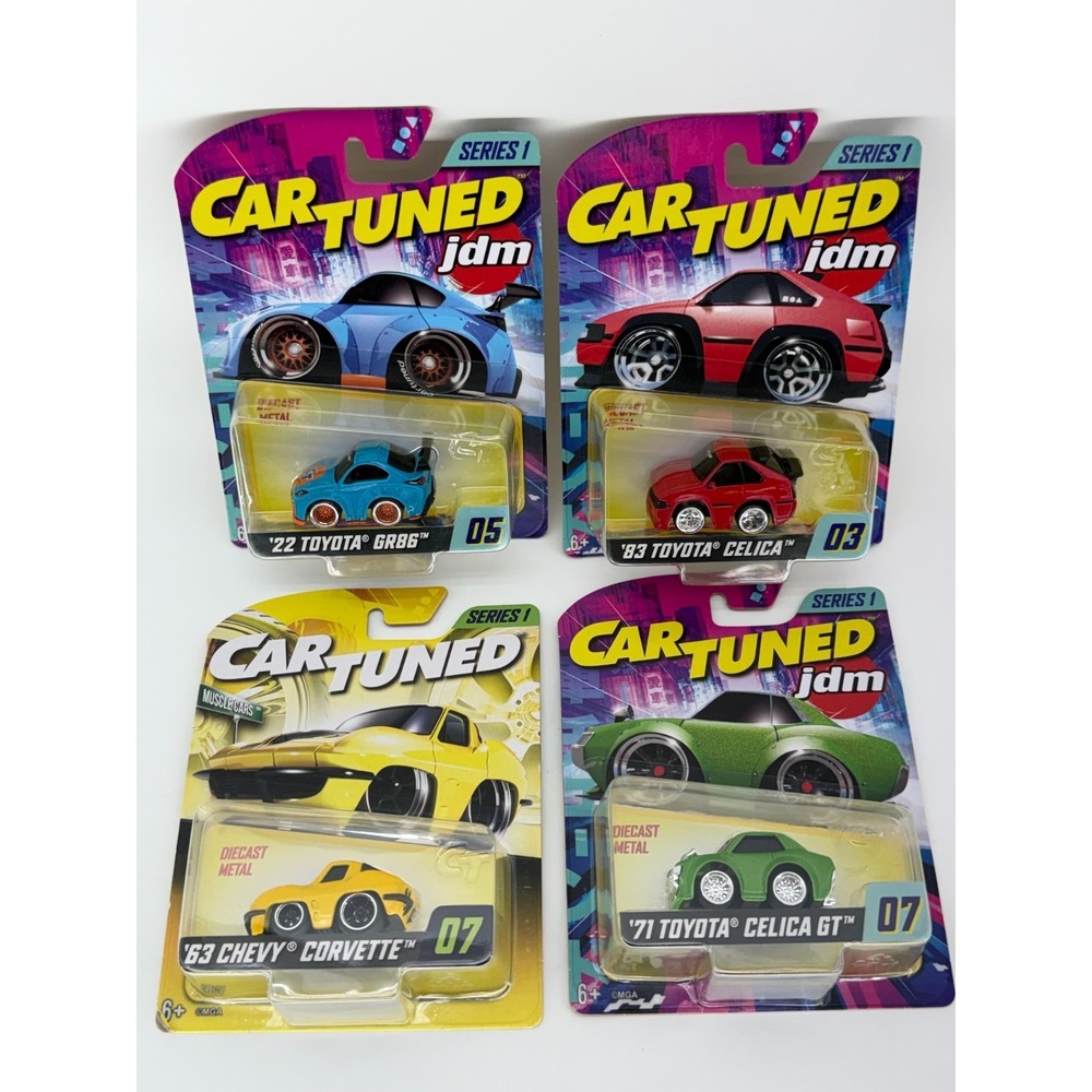 Hot Wheels‎ JDM Lot GR86 Celica Corvette Diecast Cars 1:64 Set